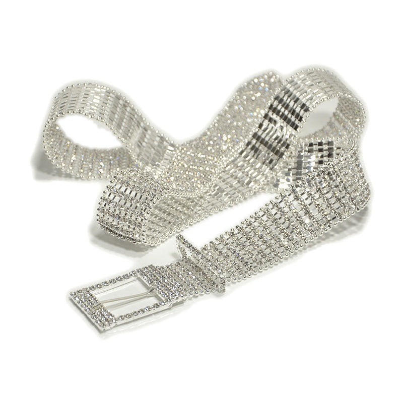 8-Row Rhinestone Belt WA0182 – view 5