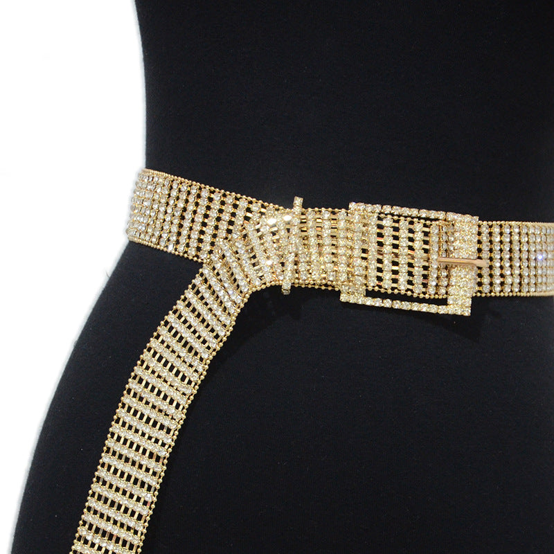 8-Row Rhinestone Belt WA0182 – view 6