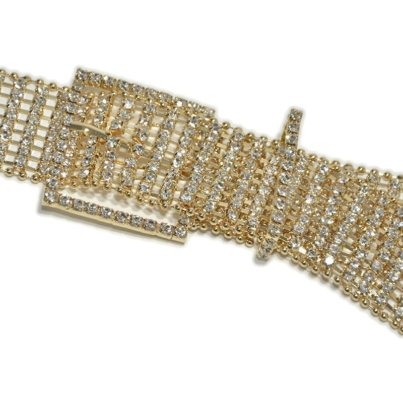 8-Row Rhinestone Belt WA0195 – view 4