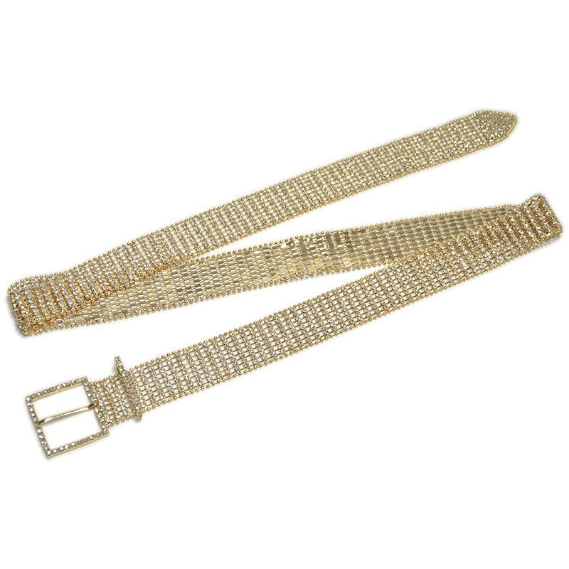 8-Row Rhinestone Belt WA0195 – view 3