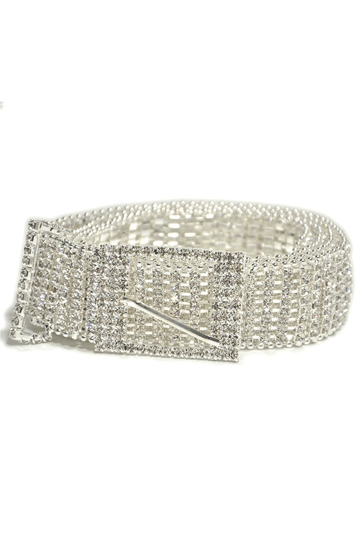 8-Row Rhinestone Belt WA0196