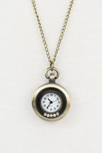 Gemmed Pendant Watch WH0035