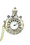 Perfume Bottle Pocket Watch Necklaces WH0135