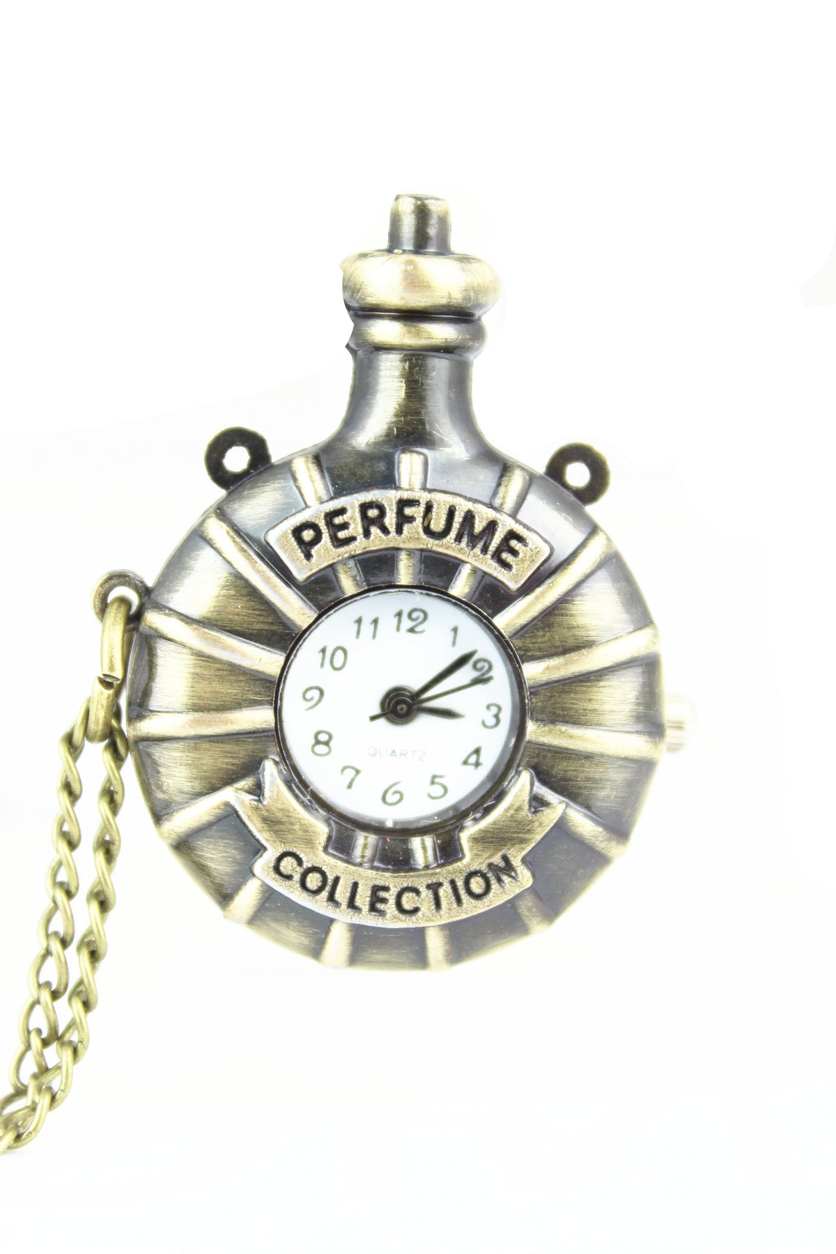 Perfume Bottle Pocket Watch Necklaces WH0135