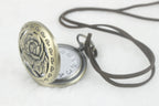 Rose Flower Quartz Pocket Watch WH0167