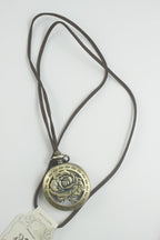 Rose Flower Quartz Pocket Watch WH0167