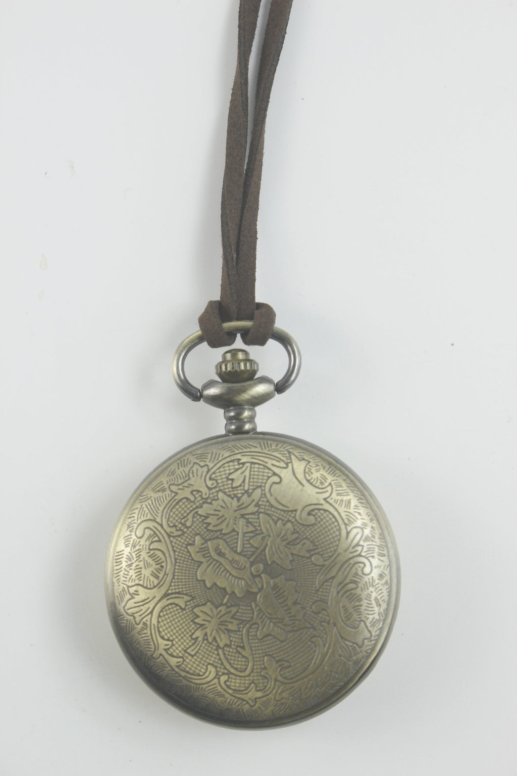 Rose Flower Quartz Pocket Watch WH0167