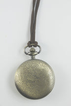 Rose Flower Quartz Pocket Watch WH0167