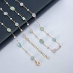 Short Stone Necklace N4377