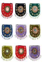 Skull Pattern Velvet Crossbody LUG