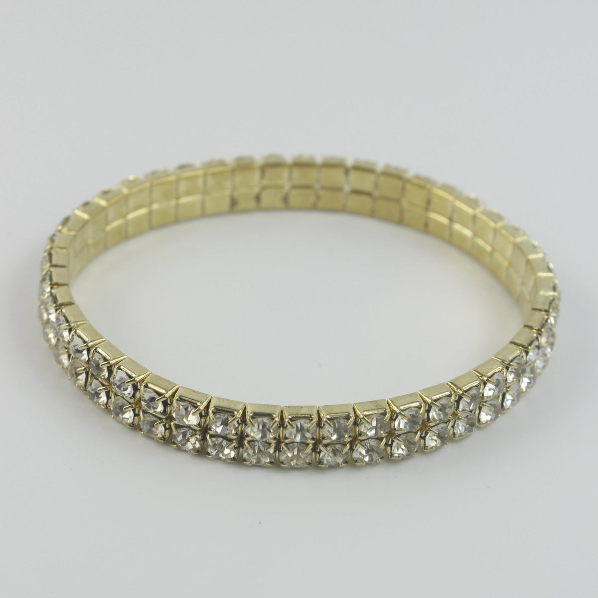 Women Fashion Rhinestone Stretch Bracelet