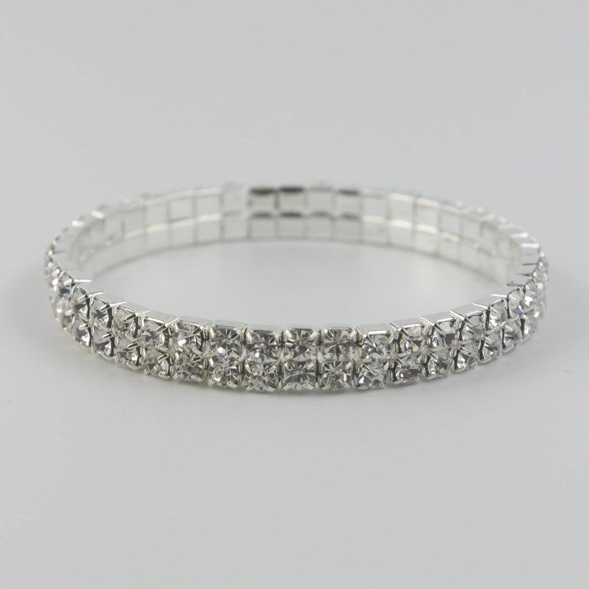 Women Fashion Rhinestone Stretch Bracelet
