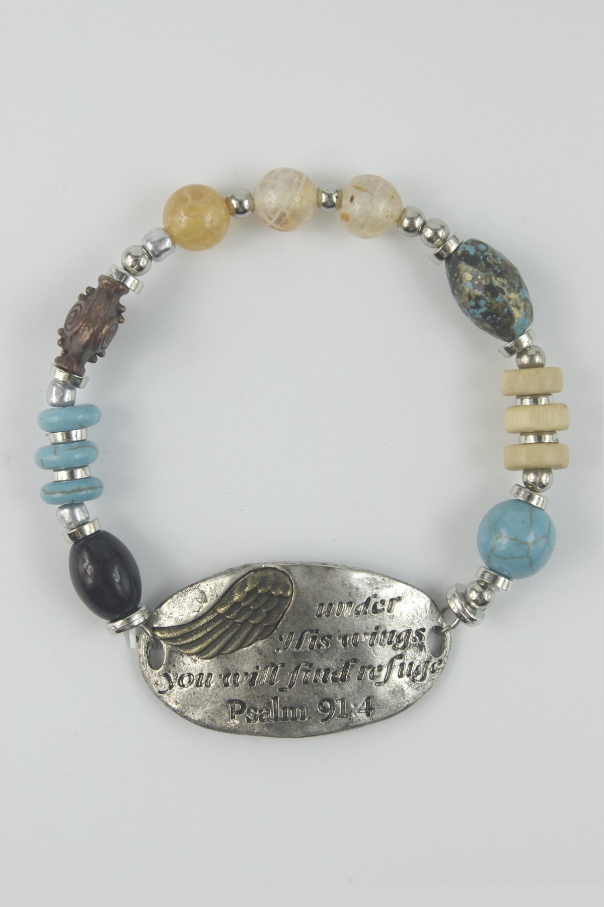 Turquoise and Gemstone Crystal Bracelets B1654