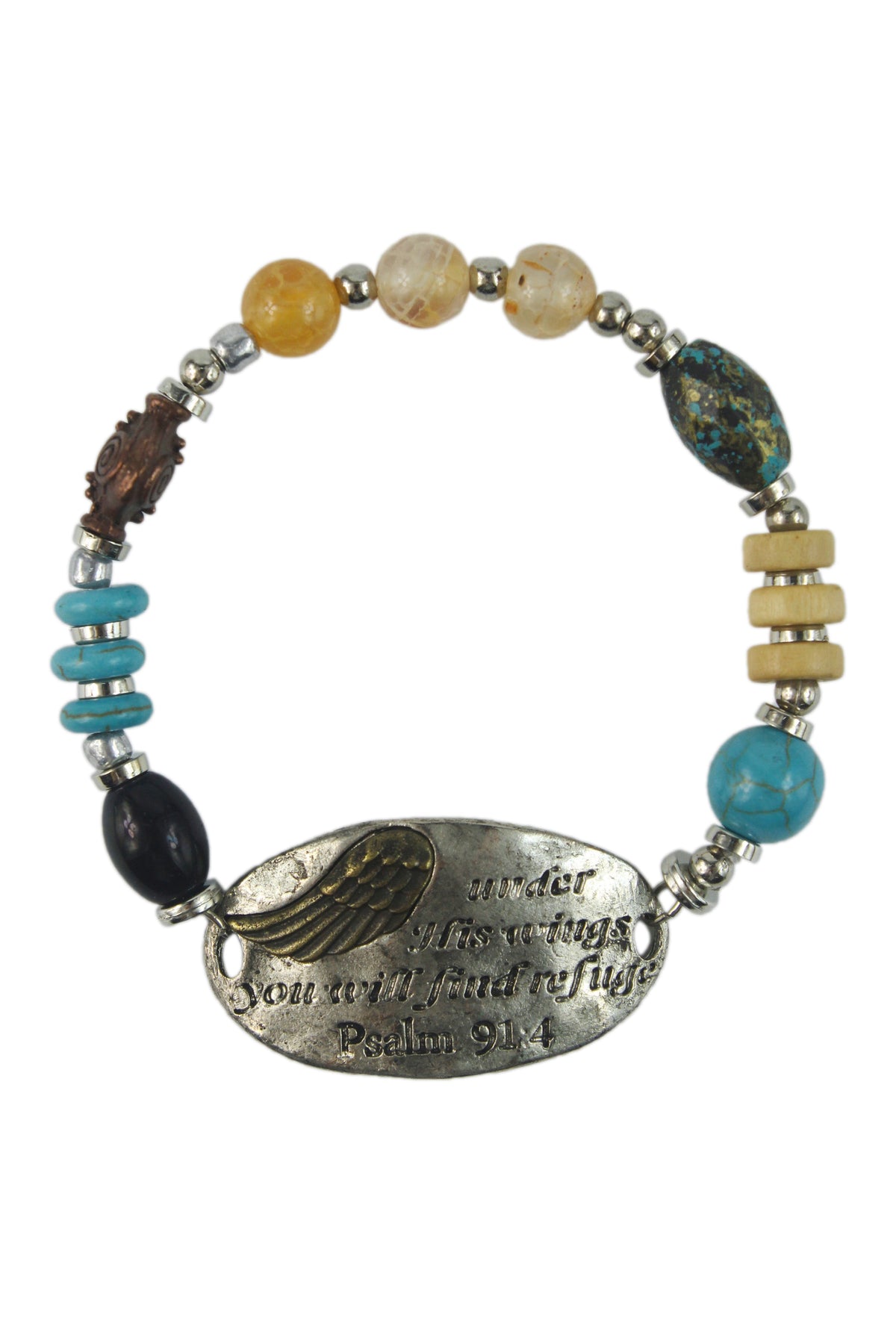 Turquoise and Gemstone Crystal Bracelets B1654
