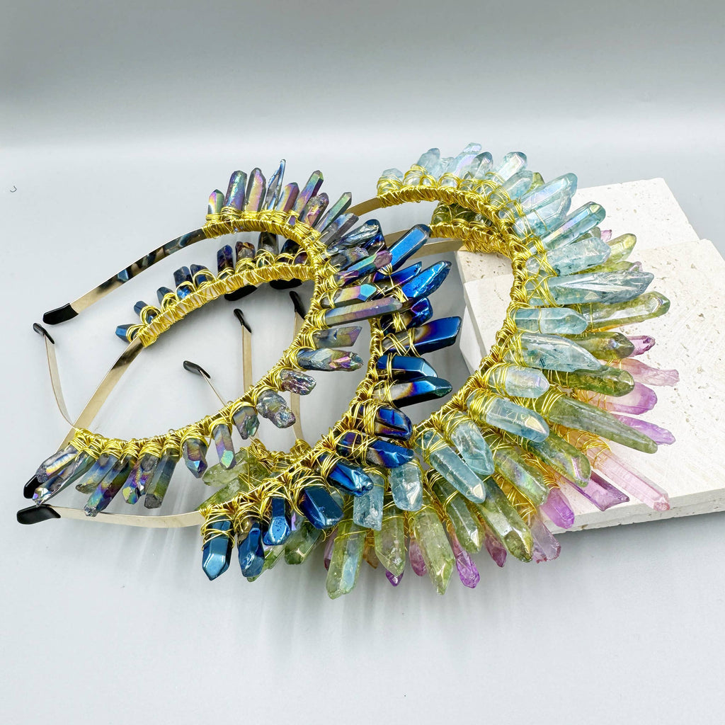 Irregular Quartz Wrap Headband L4799 - view 5