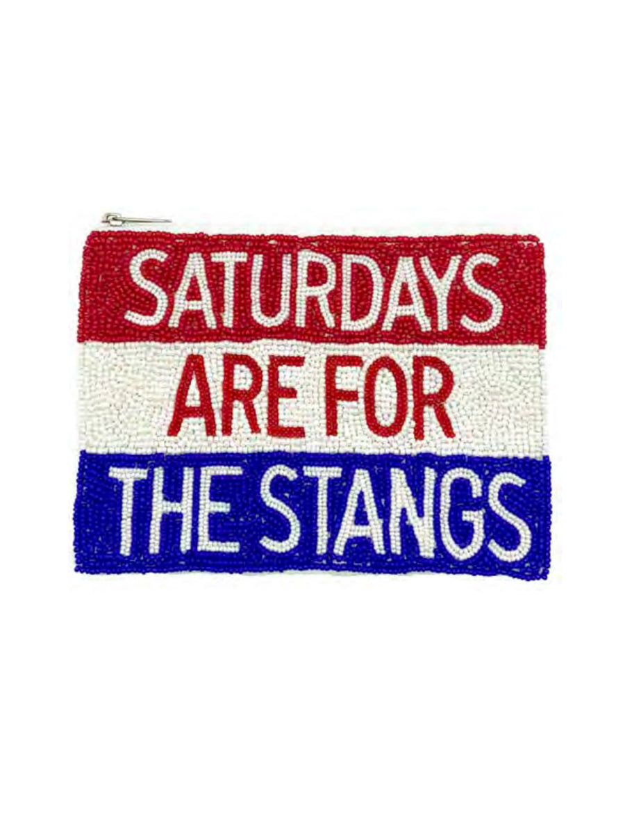 Sat are for the Stangs Beaded Coin Pouch LSM-012