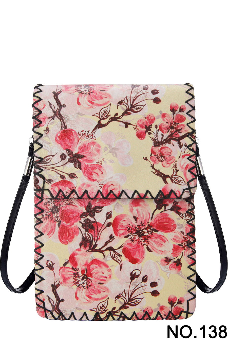 Printed Hand Stitched Crossbody Bag HB0580