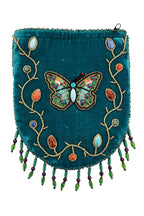 Skull Pattern Velvet Crossbody LUG