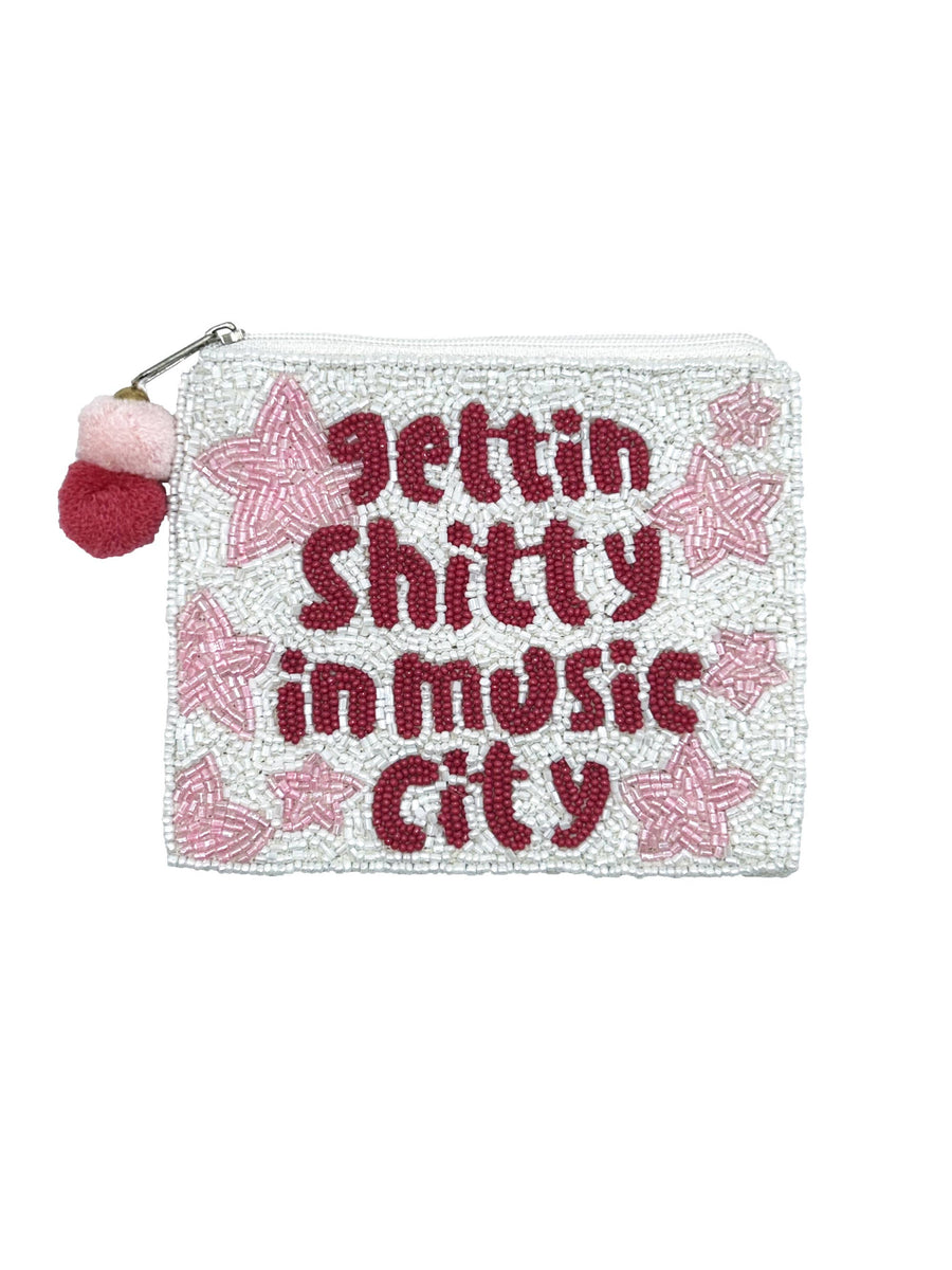 Music City Beaded Pouch LAC-CP-1394