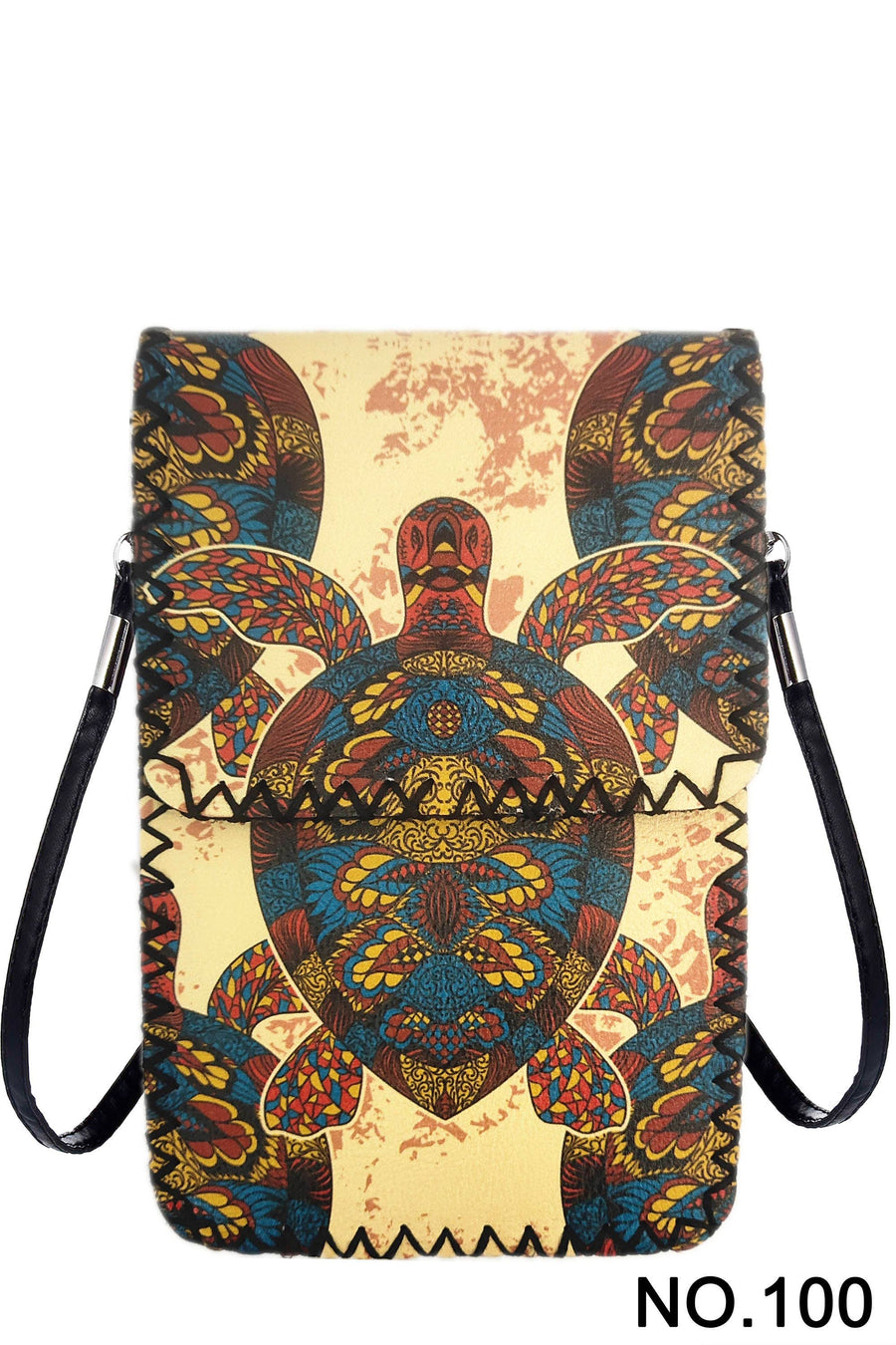 Printed Hand Stitched Crossbody Bag HB0580