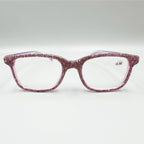 Handmade Rhinestone Rectangle Reader Glasses G0444