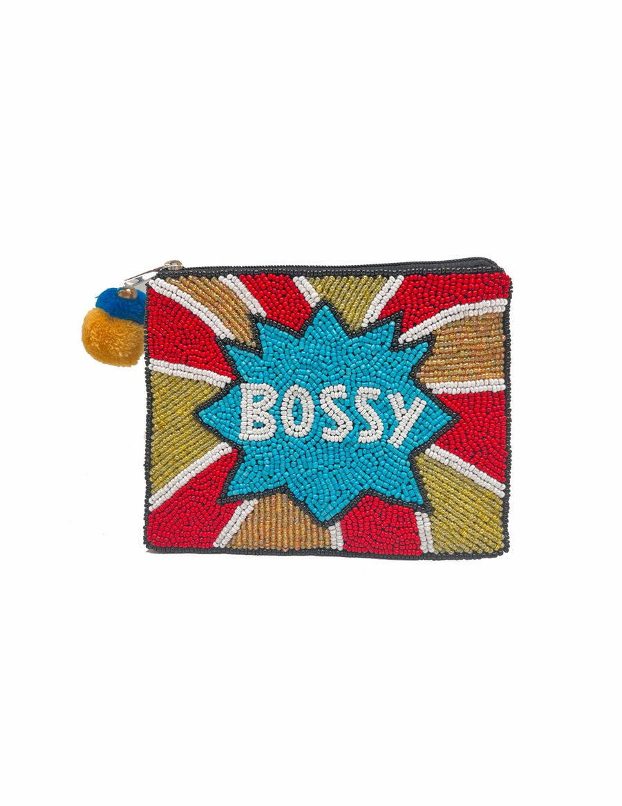 Bossy Beaded Pouch LAC-CP-1145