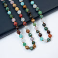 Stone Beaded Necklace N3180 - Mixed Stone