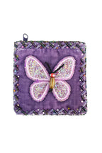 Butterfly Square Velvet Coin Purse V0712 - view 10