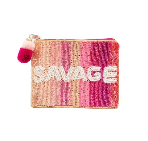 Savage Beaded Pouch LAC-CP-1042