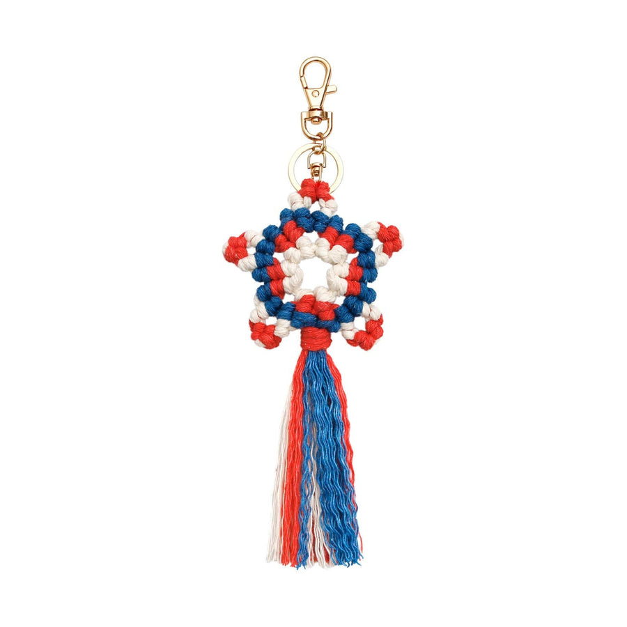 Star Braided Tassel Keychain K1275
