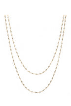 Crystal Beaded Chain Necklace N1163