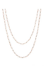 Crystal Beaded Chain Necklace N1163