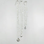 Sun & Moon Irregular Opal Stone Necklace Set N5268 - view 8