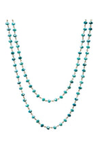 Crystal Beaded Chain Necklace N1163
