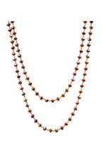 Crystal Beaded Chain Necklace N1163