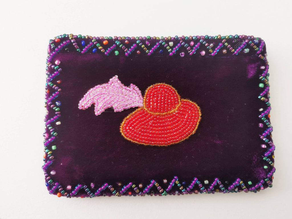 Paw Velvet Coin Purse V0701