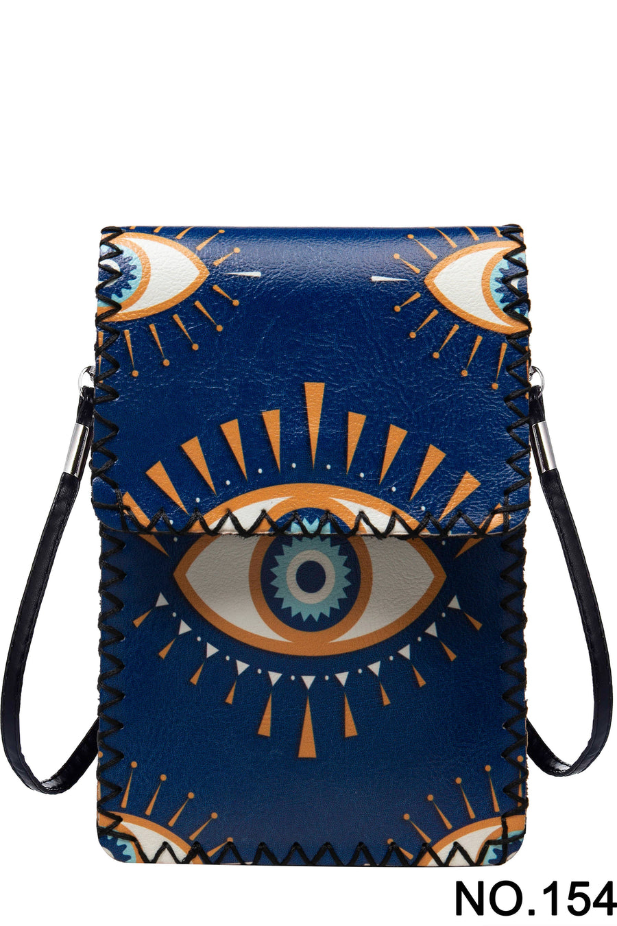 Printed Hand Stitched Crossbody Bag HB0580