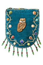 Owl Pattern Velvet Crossbody MUG
