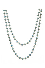 Crystal Beaded Chain Necklace N1163