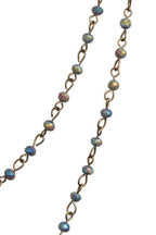 Crystal Beaded Chain Necklace N1163