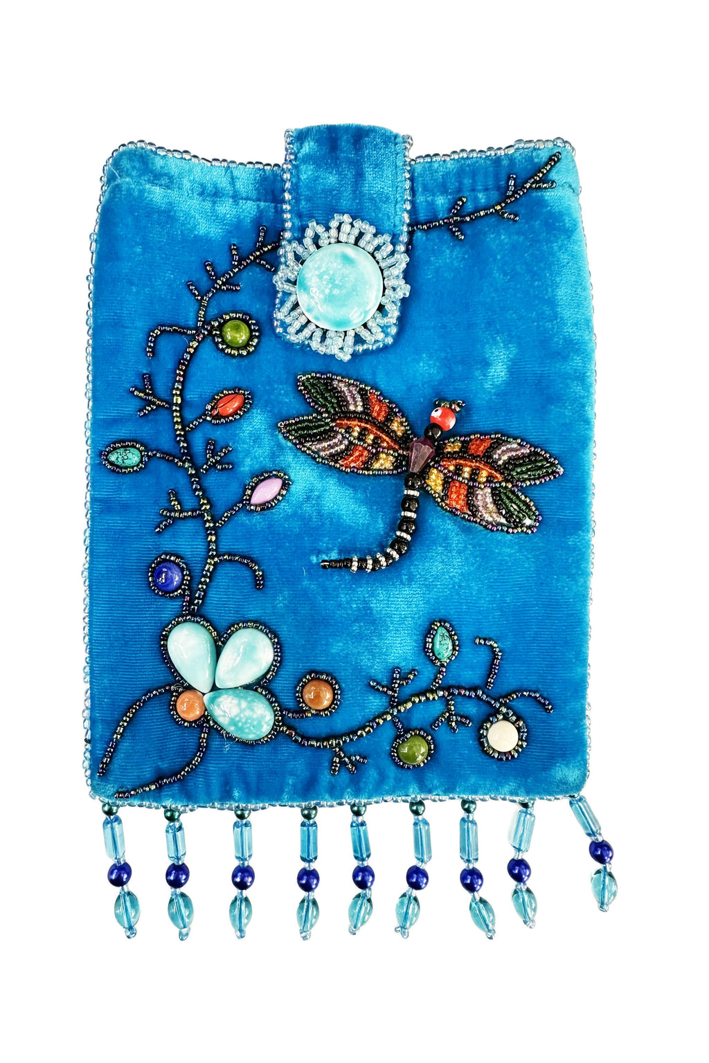 Rectangular Velvet Crossbody VBG15