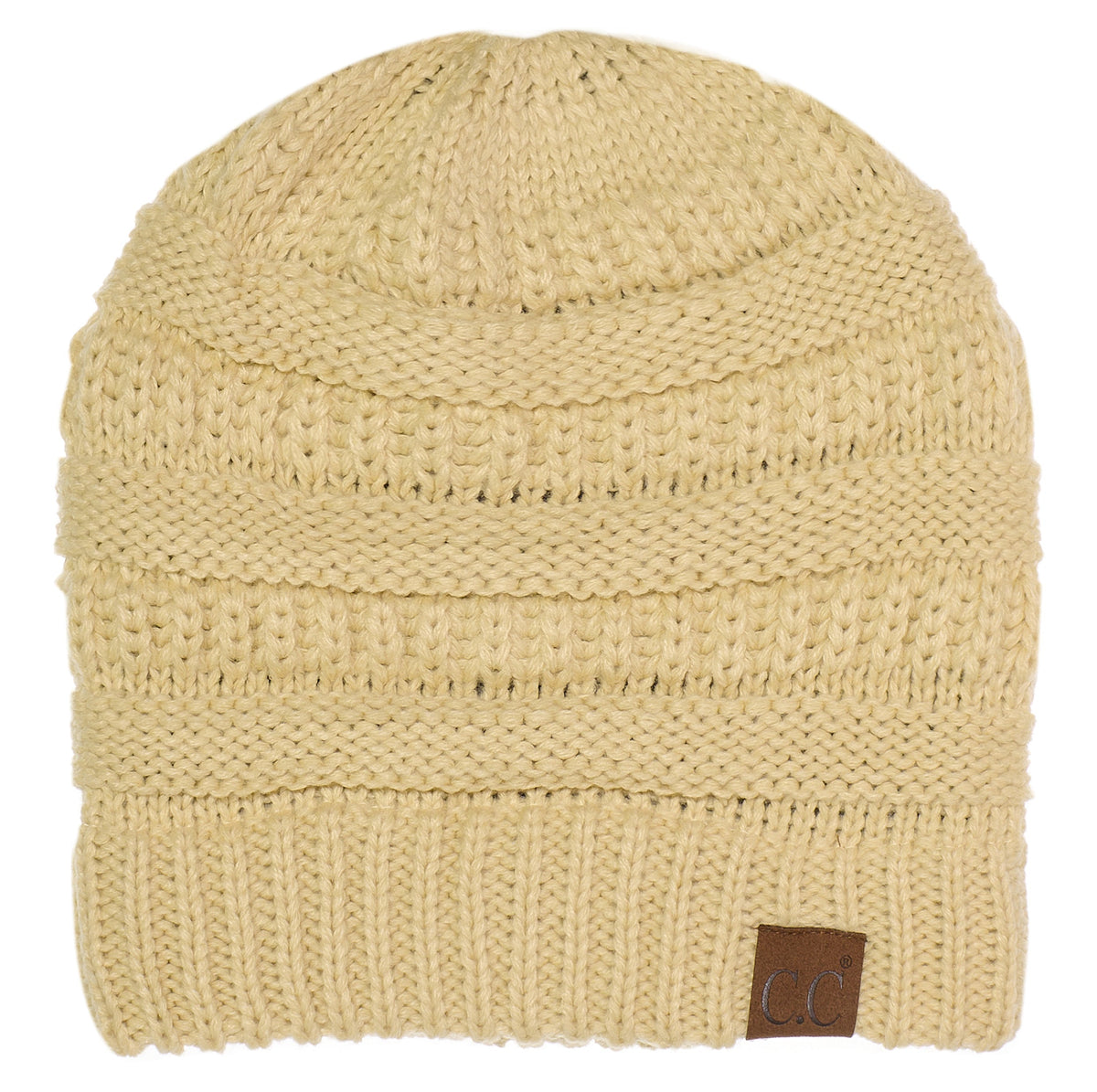 C.C Hat 20A - Slouchy Thick Warm Cable Knit Beanie for Men and Women