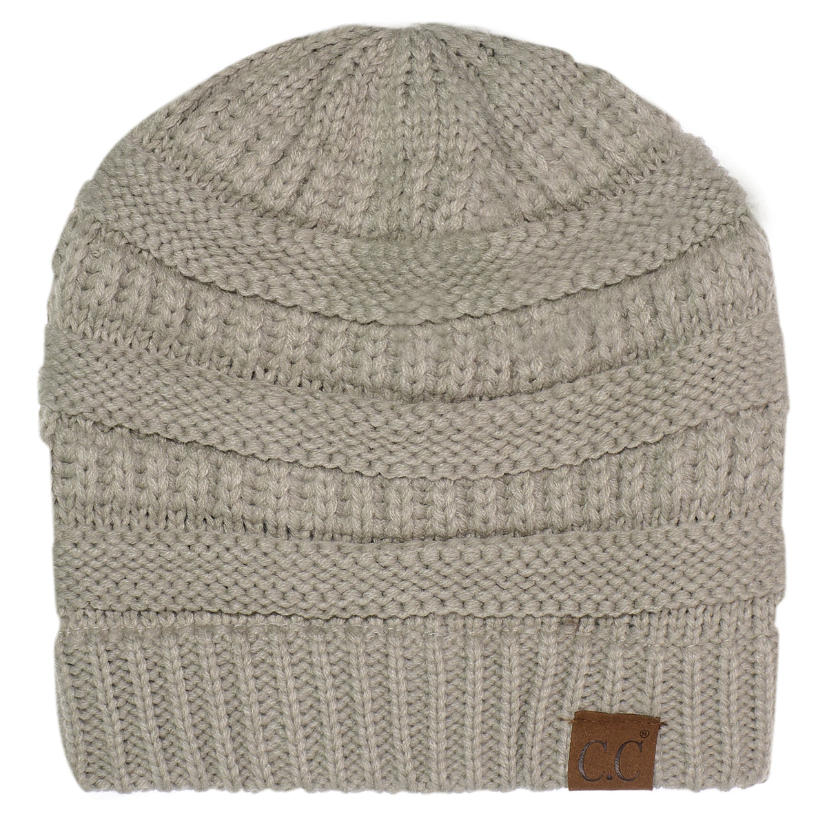 C.C Hat 20A - Slouchy Thick Warm Cable Knit Beanie for Men and Women