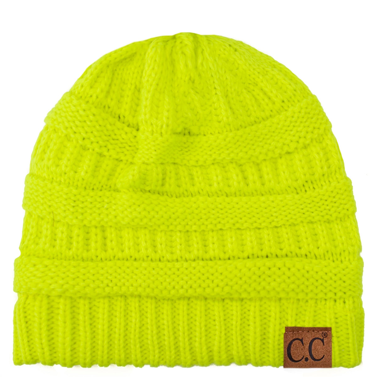 C.C Hat 20A - Slouchy Thick Warm Cable Knit Beanie for Men and Women