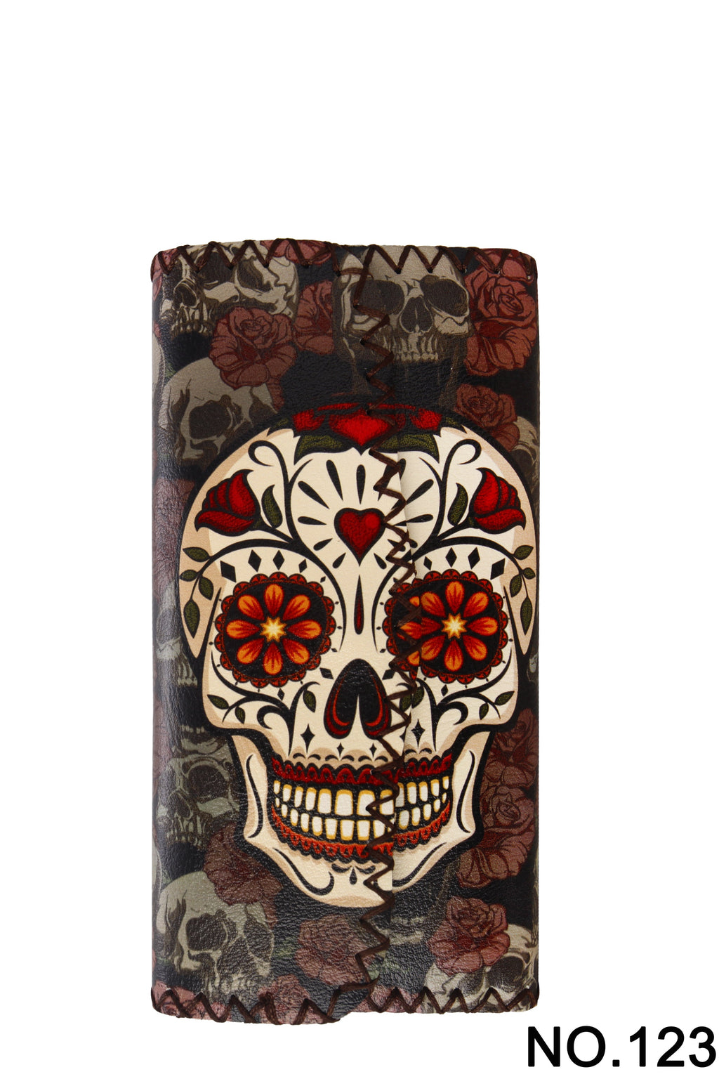 Floral Skull (No. 123)