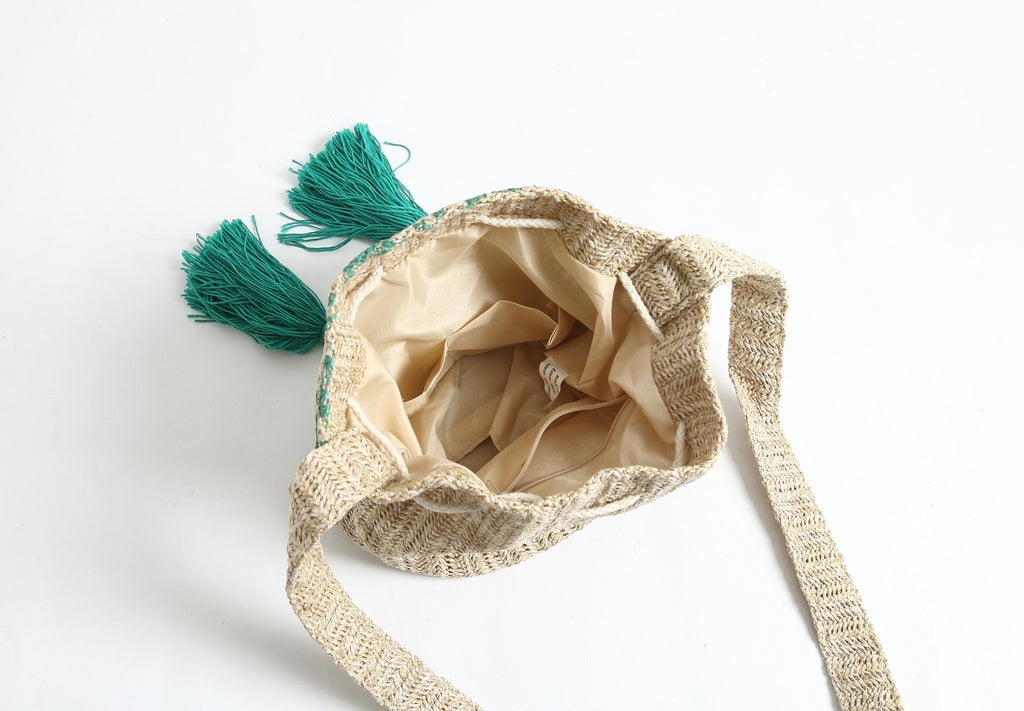 Diamond Pattern Bucket Bag HB0719