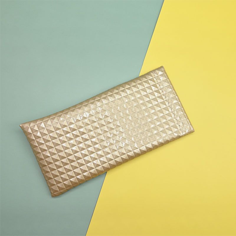 Diamond Grid Pattern Glasses PU Protecting Case HB2695 - view 15