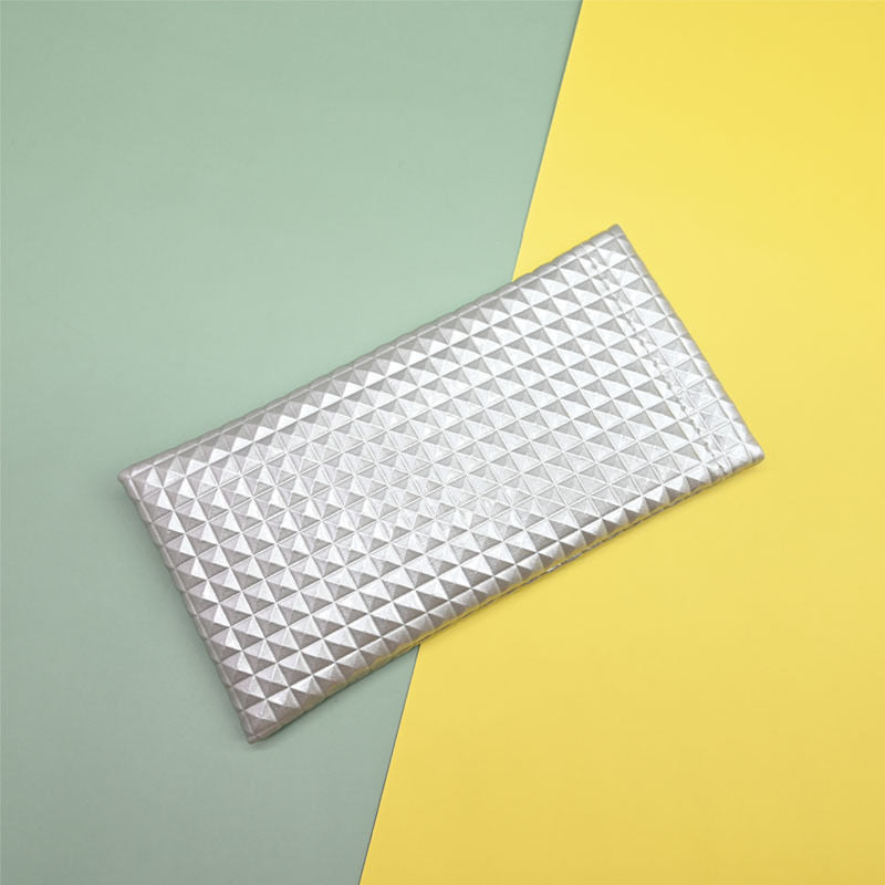 Diamond Grid Pattern Glasses PU Protecting Case HB2695 - view 16