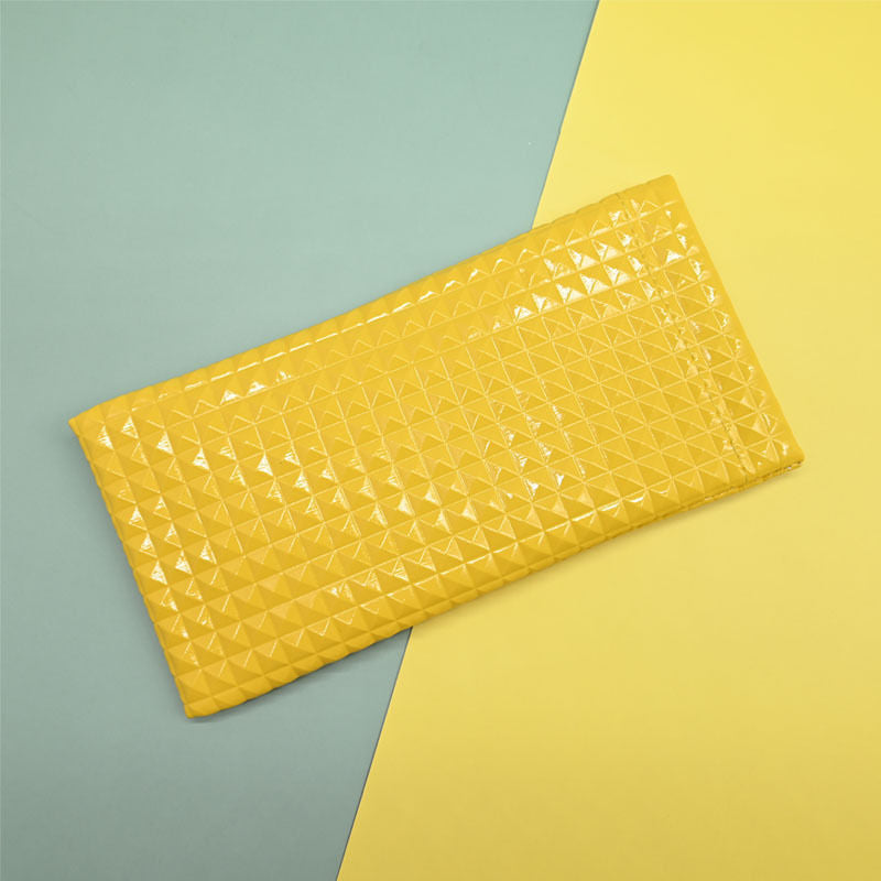 Diamond Grid Pattern Glasses PU Protecting Case HB2695 - view 20