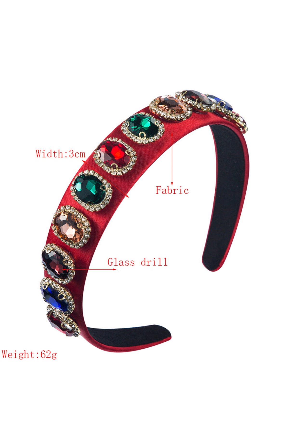 Rhinestone Headband L2350 - view 3